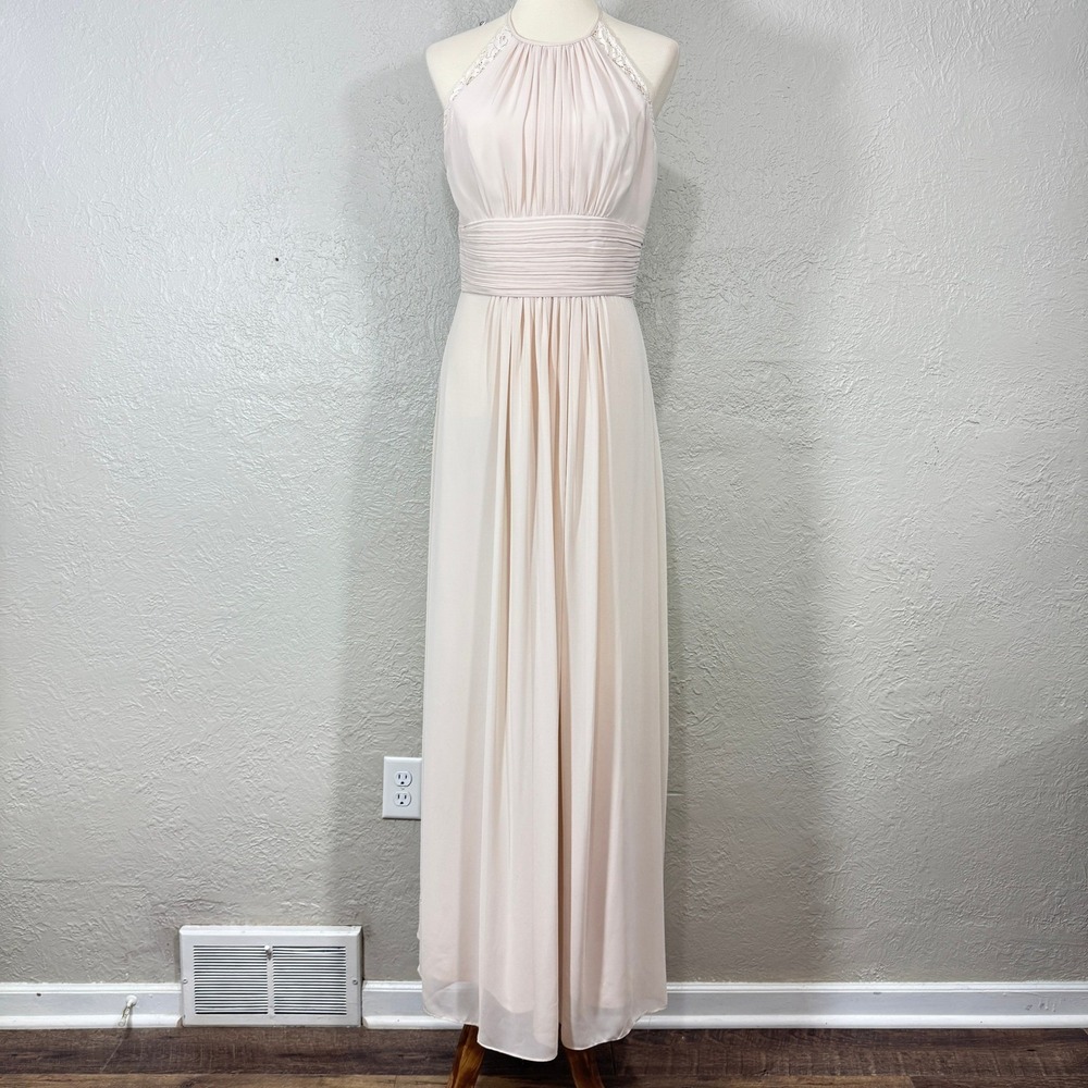 Bill Levkoff 1463 Bridesmaid Prom Dress 8 Petal Pink Coquette Ballet Soft Sample